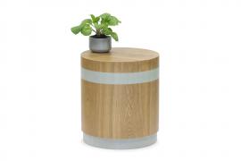 CYLINDER SIDE TABLE WITH LID - CDFW3047