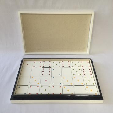 White Domino box