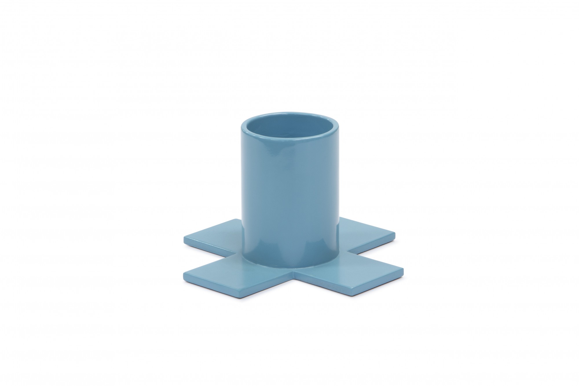 GLOSSY LACQUER CANDLE HOLDER - CDDL3687